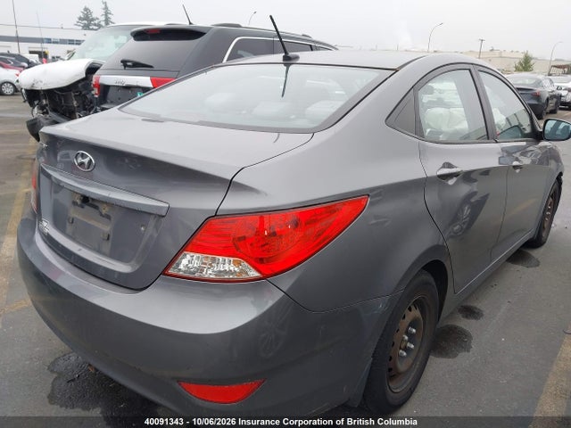 40091343 :رقم المزاد ، KMHCT4AE1EU681108 vin ، 2014 Hyundai Accent Gls/gs مزاد بيع