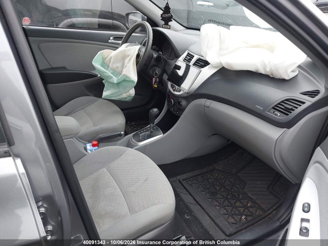 40091343 :رقم المزاد ، KMHCT4AE1EU681108 vin ، 2014 Hyundai Accent Gls/gs مزاد بيع