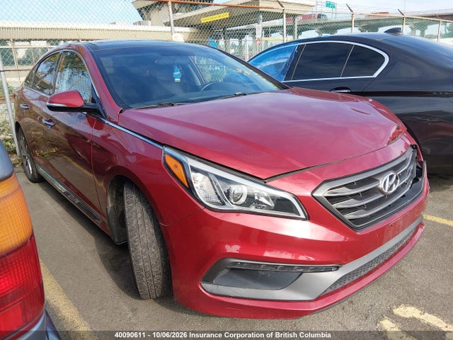 2016 Hyundai Sonata Sport/limited მანქანა იყიდება აუქციონზე, vin: 5NPE34AF9GH317358, აუქციონის ნომერი: 40090611