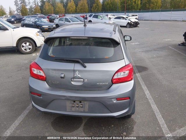 40093419 :رقم المزاد ، ML32A3HJ7KH005403 vin ، 2019 Mitsubishi Mirage Es/rf مزاد بيع