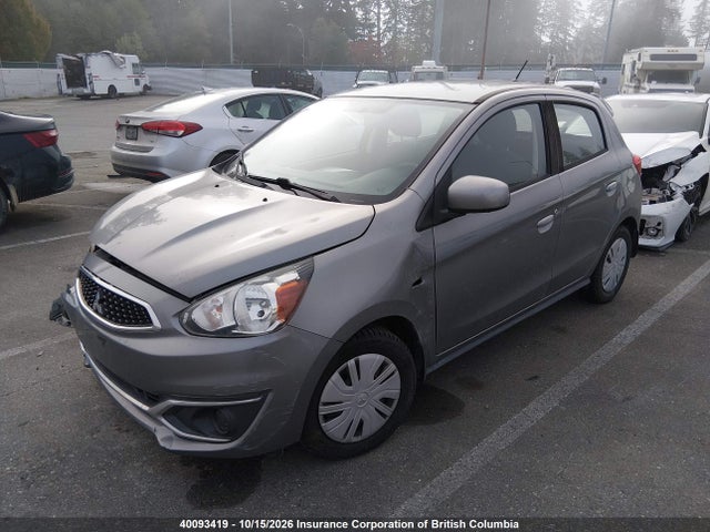 40093419 :رقم المزاد ، ML32A3HJ7KH005403 vin ، 2019 Mitsubishi Mirage Es/rf مزاد بيع