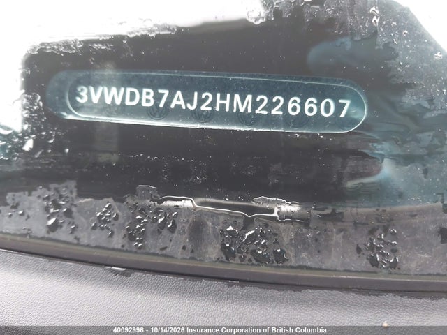 3VWDB7AJ2HM226607 Volkswagen JETTA SE