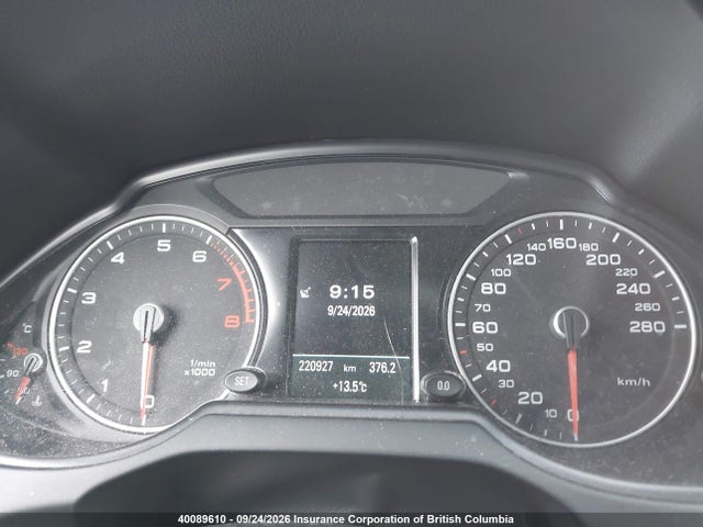 Продажа на аукционе авто 2013 Audi Q5 Prestige, vin: WA1WFCFP2DA032392, номер лота: 40089610