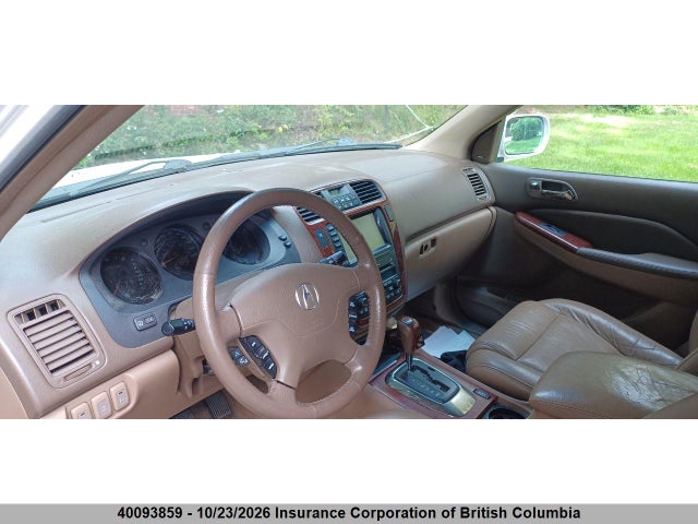 40093859 :رقم المزاد ، 2HNYD18955H000735 vin ، 2005 Acura Mdx مزاد بيع
