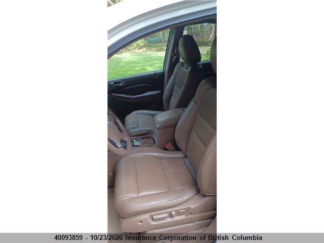 40093859 :رقم المزاد ، 2HNYD18955H000735 vin ، 2005 Acura Mdx مزاد بيع