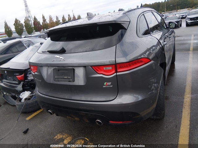 Продаж на аукціоні авто 2017 Jaguar F-pace S, vin: SADCM2BV0HA065303, номер лоту: 40090468