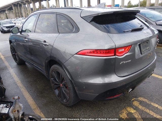 Продаж на аукціоні авто 2017 Jaguar F-pace S, vin: SADCM2BV0HA065303, номер лоту: 40090468