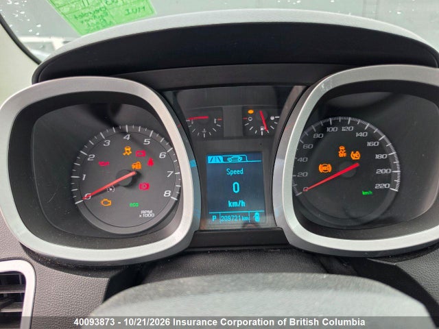 40093873 :رقم المزاد ، 2GNALBEKXD6205640 vin ، 2013 Chevrolet Equinox Ls مزاد بيع