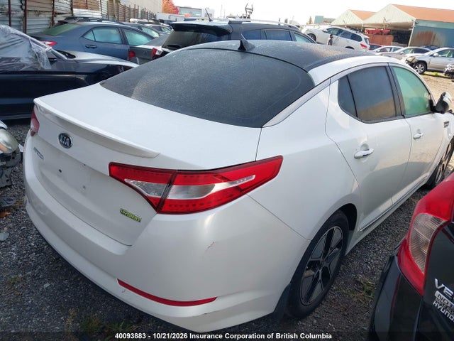 40093883 :رقم المزاد ، KNAGM4AD4C5014077 vin ، 2012 Kia Optima Hybrid Premium مزاد بيع