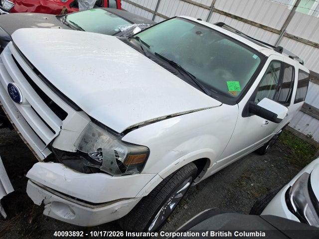 40093892 :رقم المزاد ، 1FMJK2A51AEB55418 vin ، 2010 Ford Expedition El Limited مزاد بيع