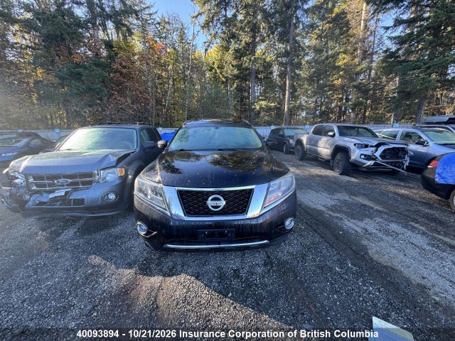 Продажа на аукционе авто 2014 Nissan Pathfinder S/sv/sl/platinum, vin: 5N1AR2MNXEC606158, номер лота: 40093894