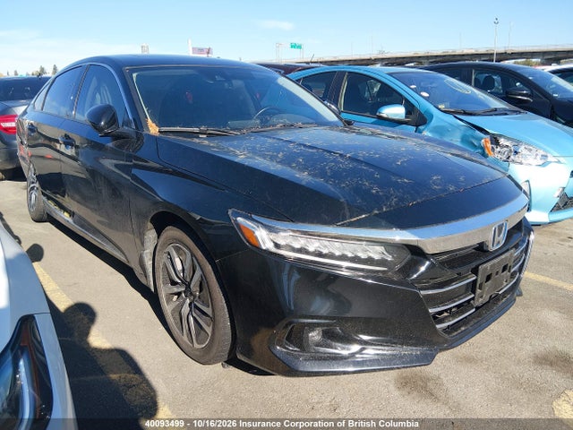 40093499 :رقم المزاد ، 1HGCV3F49NA800180 vin ، 2022 Honda Accord Hybrid Ex مزاد بيع