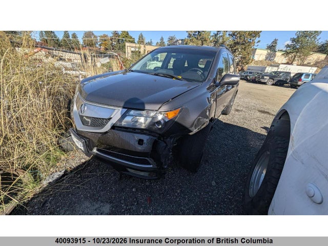 40093915 :رقم المزاد ، 2HNYD2H71BH001932 vin ، 2011 Acura Mdx مزاد بيع