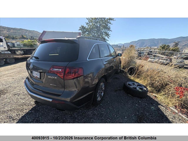 40093915 :رقم المزاد ، 2HNYD2H71BH001932 vin ، 2011 Acura Mdx مزاد بيع