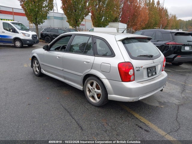 2002 Mazda Protege Pr5 მანქანა იყიდება აუქციონზე, vin: JM1BJ245021555616, აუქციონის ნომერი: 40093918