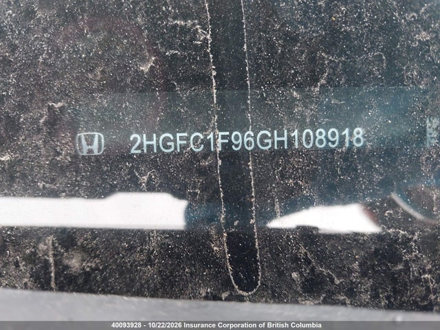 Honda Civic 2016 2HGFC1F96GH108918 Image 18