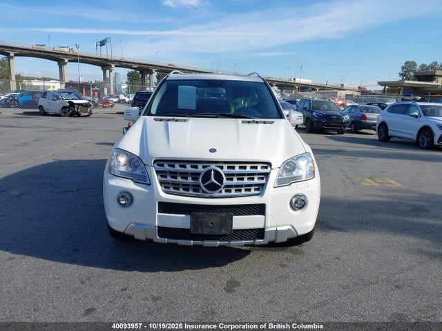 Продажа на аукционе авто 2011 Mercedes-benz Ml 550 4matic, vin: 4JGBB7CBXBA699932, номер лота: 40093957