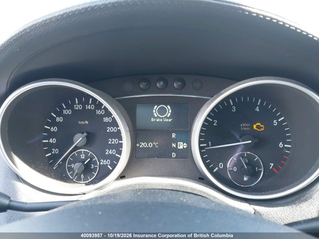 Продажа на аукционе авто 2011 Mercedes-benz Ml 550 4matic, vin: 4JGBB7CBXBA699932, номер лота: 40093957