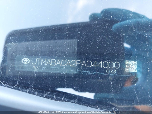 JTMABACA2PA044000 Toyota Bz4x