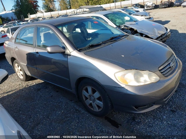 Продажа на аукционе авто 2003 Toyota Corolla Ce/le/s, vin: 2T1BR32E13C770064, номер лота: 40093965