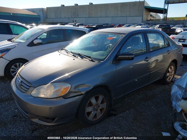 Продажа на аукционе авто 2003 Toyota Corolla Ce/le/s, vin: 2T1BR32E13C770064, номер лота: 40093965