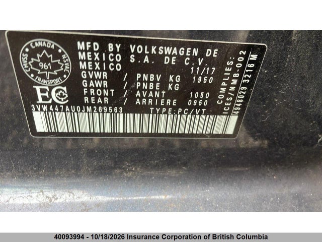 Volkswagen GTI 2018 3VW447AU0JM269563 Image 17