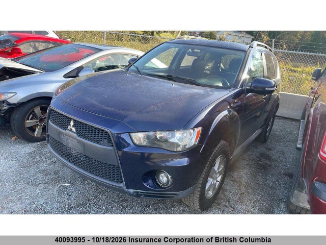 40093995 :رقم المزاد ، JA4JT3AX6AZ608265 vin ، 2010 Mitsubishi Outlander Xls مزاد بيع