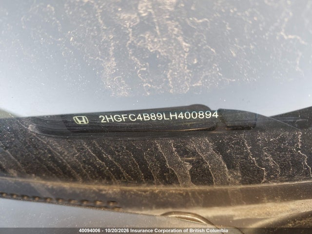 2HGFC4B89LH400894 Honda Civic