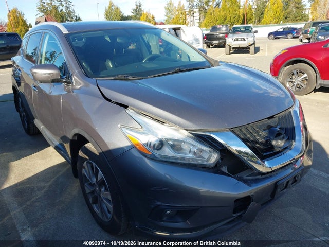 Nissan Murano S/sl/sv/platinum 2017 5N1AZ2MHXHN196173 головне зображення