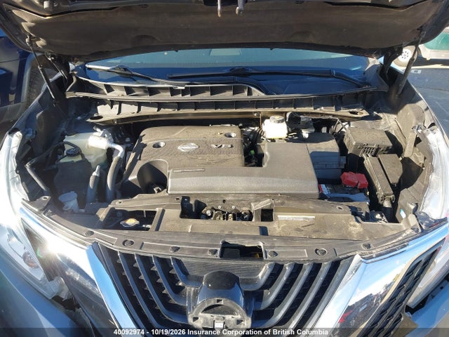 5N1AZ2MHXHN196173 Nissan Murano S/sl/sv/platinum