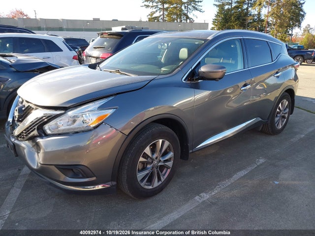 5N1AZ2MHXHN196173 Nissan Murano S/sl/sv/platinum