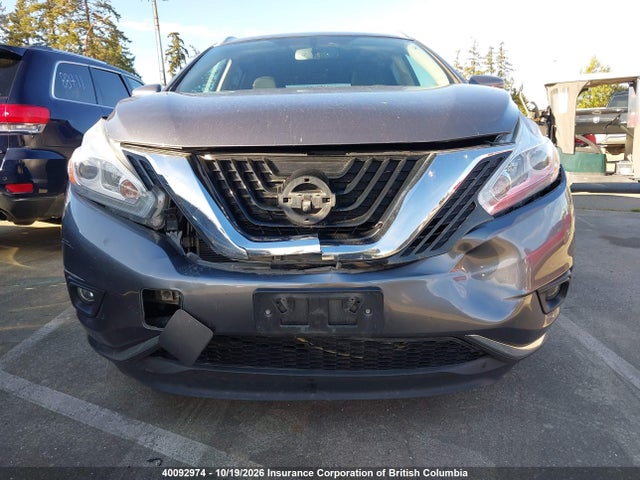 5N1AZ2MHXHN196173 Nissan Murano S/sl/sv/platinum