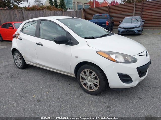 40094021 :رقم المزاد ، JM1DE1KY8E0188964 vin ، 2014 Mazda Mazda2 Gx مزاد بيع