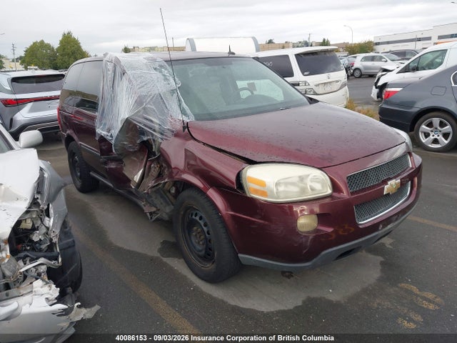 40086153 :رقم المزاد ، 1GNDU23179D123782 vin ، 2009 Chevrolet Uplander Ls مزاد بيع