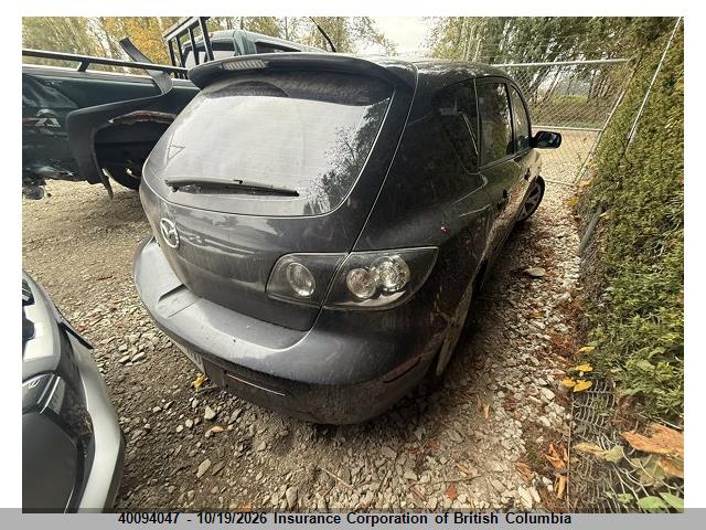 Продажа на аукционе авто 2007 Mazda 3 Hatchback, vin: JM1BK343071650699, номер лота: 40094047