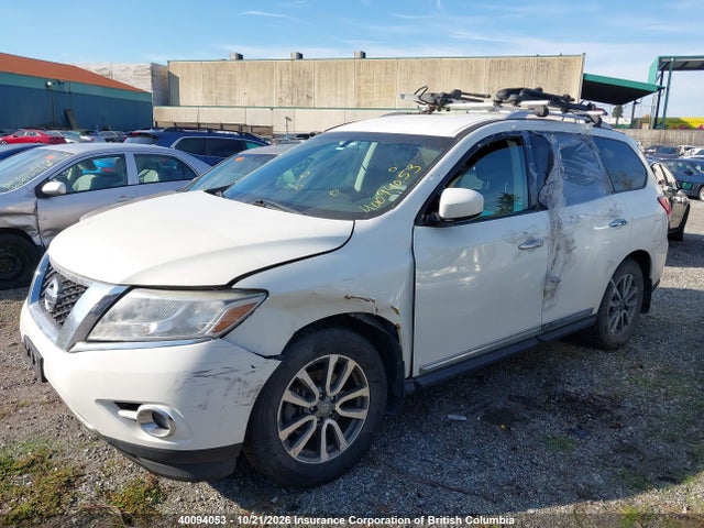 Продажа на аукционе авто 2013 Nissan Pathfinder S/sv/sl/platinum, vin: 5N1AR2MM4DC616917, номер лота: 40094053