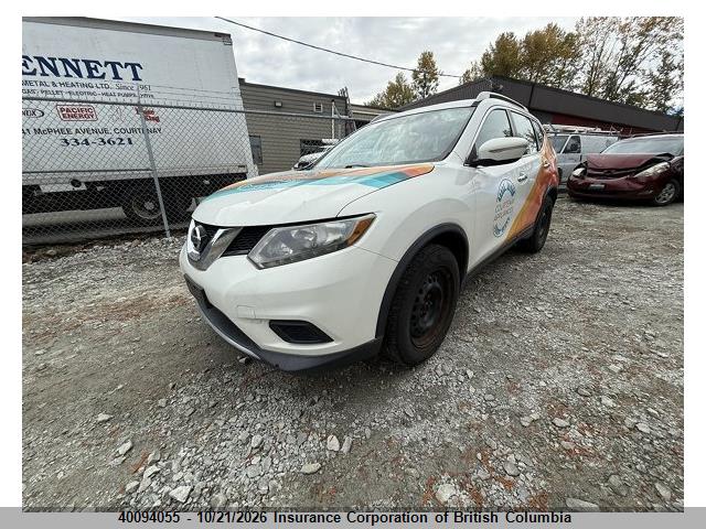 Nissan Rogue 2014 5N1AT2MT7EC796095 Image 2