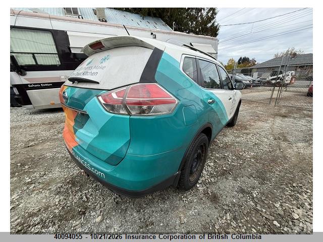 Nissan Rogue 2014 5N1AT2MT7EC796095 Image 4