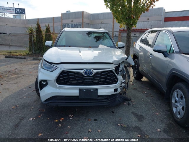 5TDKBRCHXRS139118 Toyota Highlander Hybrid Xle/hybrid Le