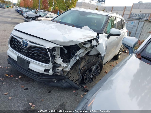 5TDKBRCHXRS139118 Toyota Highlander Hybrid Xle/hybrid Le