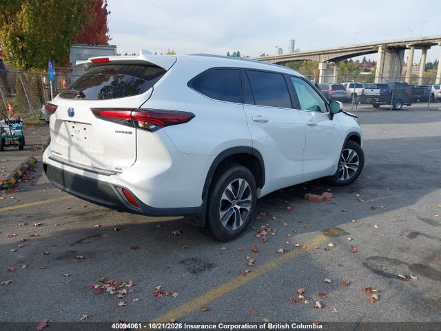 5TDKBRCHXRS139118 Toyota Highlander Hybrid Xle/hybrid Le