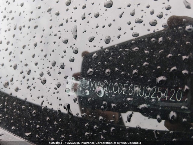 40094083 :رقم المزاد ، KM8JCCDE6RU325420 vin ، 2024 Hyundai Tucson Trend Awd مزاد بيع