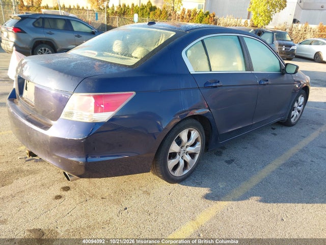 Продаж на аукціоні авто 2008 Honda Accord Exl, vin: 1HGCP26868A800780, номер лоту: 40094092