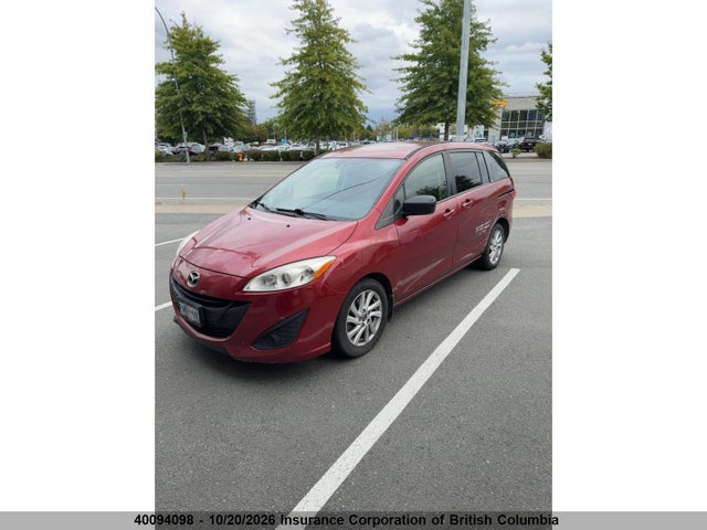 40094098 :رقم المزاد ، JM1CW2CL5E0175347 vin ، 2014 Mazda 5 Touring مزاد بيع