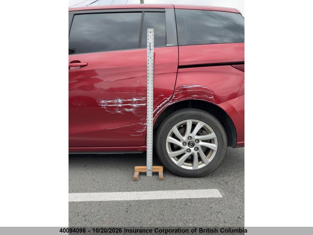 40094098 :رقم المزاد ، JM1CW2CL5E0175347 vin ، 2014 Mazda 5 Touring مزاد بيع