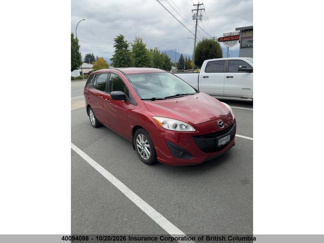 40094098 :رقم المزاد ، JM1CW2CL5E0175347 vin ، 2014 Mazda 5 Touring مزاد بيع