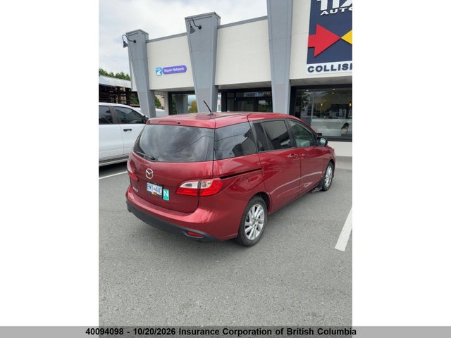 40094098 :رقم المزاد ، JM1CW2CL5E0175347 vin ، 2014 Mazda 5 Touring مزاد بيع