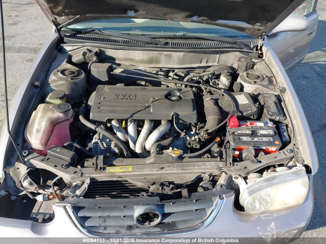 Продаж на аукціоні авто 2001 Toyota Corolla Ce/le/s, vin: 2T1BR12E11C823458, номер лоту: 40094113