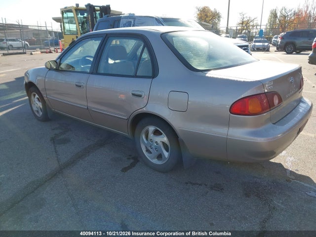 Продаж на аукціоні авто 2001 Toyota Corolla Ce/le/s, vin: 2T1BR12E11C823458, номер лоту: 40094113
