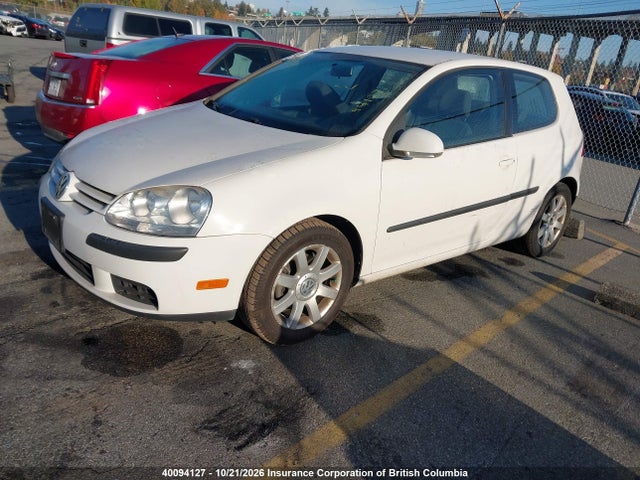 40094127 :رقم المزاد ، WVWBR71K57W276351 vin ، 2007 Volkswagen Rabbit مزاد بيع
